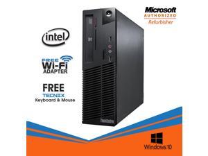 Lenovo ThinkCentre M81 SFF Desktop Computer Intel Core i5 2400 8GB 256GB SSD DVD Windows 10 Professional New Keyboard, Mouse,Power cord,WiFi Adapter Lenovo ThinkCentre M81 SFF Desktop Computer Intel Core i5 2400 8GB 256GB SSD DVD Windows 10 Professional New Keyboard, Mouse,Power cord,WiFi Adapter