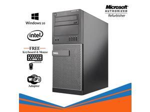 Dell Optiplex 790 Tower Computer Intel Core i5 2400 8GB 500GB HDD DVD Windows 10 Professional New Keyboard, Mouse,Power cord,WiFi Adapter Dell Optiplex 790 Tower Computer Intel Core i5 2400 8GB 500GB HDD DVD Windows 10 Professional New Keyboard, Mouse,Power cord,WiFi Adapter