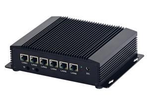 HUNSN Firewall, Intel Core I5 8265U,Mikrotik, VPN, Network Security Appliance,Router PC,(Black),RM02,(1 HDMI/COM RS232/RJ45 RS232/4*USB3.0/ 6*LAN/Fanless),(NO RAM/NO SSD) HUNSN Firewall, Intel Core I5 8265U,Mikrotik, VPN, Network Security Appliance,Router PC,(Black),RM02,(1 HDMI/COM RS232/RJ45 RS232/4*USB3.0/ 6*LAN/Fanless),(NO RAM/NO SSD)
