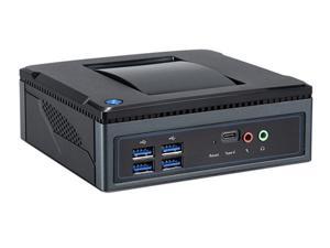 HUNSN Mini PC, AMD A6 PRO 8500B, Desktop Computer, Windows 10 Pro/Linux Ubuntu, NBH15, PXE, WOL, Triple Display Supported,WiFi/4USB3.0/4USB2.0/2HDMI/VGA/LAN/Type-C, (16G RAM/128G SSD)