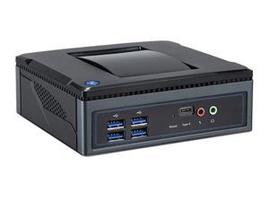 Mini PC, Desktop Computer, NUC, Intel Core I3 5005U, NBH16, Windows 10 or Linux Ubuntu, PXE, WOL, TPM 1.2, Triple Display Supported, FAN/WiFi/BT4.0/2HDMI/VGA/2LAN/Type-C, (8G RAM/128G SSD)