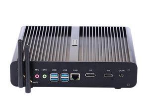 Fanless Mini Desktop PC Intel i7 8550U, 16GB RAM, 512GB SSD