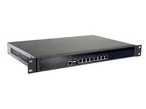 Firewall, VPN, 19 Inch 1U Rackmount, Mikrotik, Intel Core I7 2620M / 2640M, NRS14, Network Appliance, Router PC, AES-NI/8 Intel LAN/2USB/COM/VGA/Fan, (Barebone, NO RAM, NO Storage, NO System)