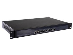 HUNSN 1U Rackmount Firewall, Intel Celeron 1037U, Mikrotik, Pfsense, VPN, 1U Rackmount, Network Security Appliance, Router PC, RS06, 6 Intel Gigabit LAN/2USB/COM/VGA/Fan, (Barebone System) HUNSN 1U Rackmount Firewall, Intel Celeron 1037U, Mikrotik, Pfsense, VPN, 1U Rackmount, Network Security Appliance, Router PC, RS06, 6 Intel Gigabit LAN/2USB/COM/VGA/Fan, (Barebone System)