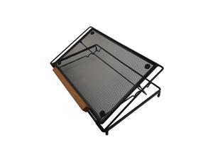 Posidesk Adjustable Folding Laptop Stand with 3 Angle Positions and Mesh Back for Heat Ventilation