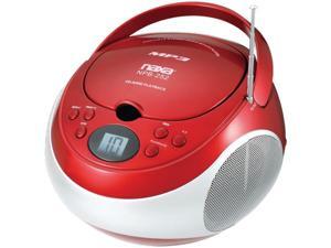 NAXA NPB252BK Portable CD//MP3 Players with AM//FM Stereo Black