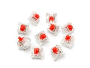 10 Pcs RGB Series Red Mechanical Switch for Cherry MX Mechanical Keyboard Replacement 10 Pcs RGB Series Red Mechanical Switch for Cherry MX Mechanical Keyboard Replacement