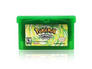 Shop Pokemon LeafGreen GBA Game Card for Nintendo NDS NDSL GBC GBM SP Gameboy Advance LeafGreen Cartridge