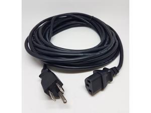 AC Power cord – 18 AWG, Black 25 ' (CSA / CUL ), Wall to Computer AC Power cord – 18 AWG, Black 25 ' (CSA / CUL ), Wall to Computer