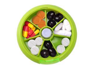 Weekly Pill Organizer 7 Day Pill Planner BPA Free Pill Box Case with 7 Compartments for Vitamins Medication Supplements Weekly Pill Organizer 7 Day Pill Planner BPA Free Pill Box Case with 7 Compartments for Vitamins Medication Supplements