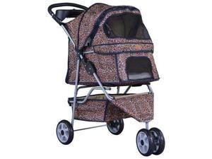 New   all color 3 Wheels Pet Dog Cat Stroller Free RainCover