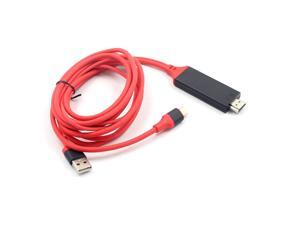 6.6FT USB-C to HDMI Cable 4K*2K Ultra HD TV Display 2 in 1 Type-C to HDMI with USB Charging Cable for Samsung Galaxy Note 8 6.6FT USB-C to HDMI Cable 4K*2K Ultra HD TV Display 2 in 1 Type-C to HDMI with USB Charging Cable for Samsung Galaxy Note 8