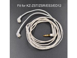 1.2m Replacement 2.5mm TRRS 0.75mm 2Pin Earphone Cable for KZ-ZST/ED12/ES3/zSR 1.2m Replacement 2.5mm TRRS 0.75mm 2Pin Earphone Cable for KZ-ZST/ED12/ES3/zSR