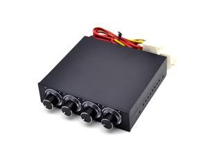 STW-6002 4 Channel Speed Fan Controller with Blue LED GDT Controller and CPU HDD VGA STW-6002 4 Channel Speed Fan Controller with Blue LED GDT Controller and CPU HDD VGA
