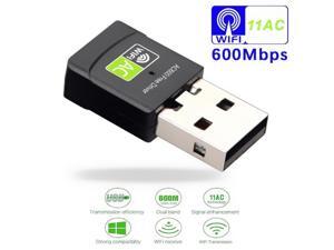 Dual Band 600Mbps 5G 2.4G USB WiFi Antenna Dongle LAN Adapter 802.11ac Network Lan Card Dual Band 600Mbps 5G 2.4G USB WiFi Antenna Dongle LAN Adapter 802.11ac Network Lan Card