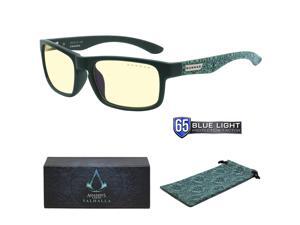 Gunnar Enigma - Assassin's Creed: Valhalla Edition - Teal Frames, Amber Lens - Digital Performance Eyewear, Blue Light and 100% UV Protection, ENI-08401 Gunnar Enigma - Assassin's Creed: Valhalla Edition - Teal Frames, Amber Lens - Digital Performance Eyewear, Blue Light and 100% UV Protection, ENI-08401