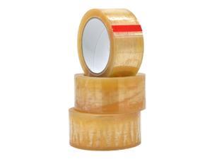 WOD BCST Biodegradable Packaging Tape, Clear, 2 inch x 72 yds (Pack of 3) Cellophane Stationery Eco Friendly Tape for Carton Sealing, Moving, Shipping, & Office