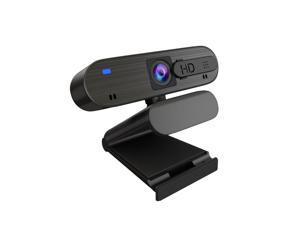 2021 Upgraded Webcam with Dual Microphone, 1080p FHD Pro Streaming USB Video Camera, Plug and Play, Autofocus, Privacy Cover, for Window Mac OS Computer, for Online Class, Conference, Gaming