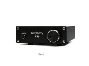 Dilvpoetry V50 HiFi Stereo Audio Amplifier TPA3116D2 2 Channel 150W x 150W Amp Dilvpoetry V50 HiFi Stereo Audio Amplifier TPA3116D2 2 Channel 150W x 150W Amp