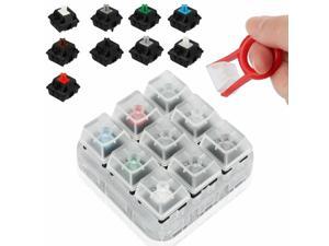 9 Key Cherry MX Switch Tester Tool Kit Sampler for Mechanical Keyboards Switches