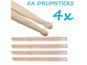 New 4 Pairs Music Band Maple Wood Drum Sticks Drumsticks 5A New 4 Pairs Music Band Maple Wood Drum Sticks Drumsticks 5A