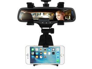 New Universal Car Rear-view Mirror Mount Stand Holder Cradle For Cell Phone New Universal Car Rear-view Mirror Mount Stand Holder Cradle For Cell Phone