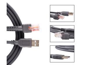 USB Cable For Symbol Barcode Scanner LS2208 LS4208 DS6878 CBA-U01-S07ZAR 4-Pack USB Cable For Symbol Barcode Scanner LS2208 LS4208 DS6878 CBA-U01-S07ZAR 4-Pack