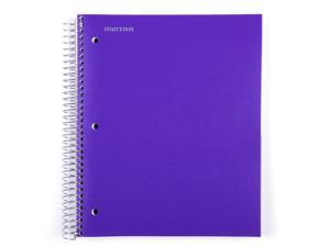 Mintra Office Durable Spiral Notebooks, 5 Subject, College Ruled
