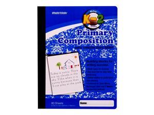 Mintra Office Composition Books, Notebooks, Primary Ruled, Creative, Hardcover, Grade K-2, 4 Pack