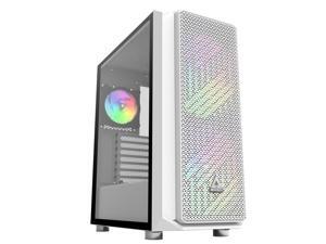Montech Air X ARGB - White ATX Mid-Tower Gaming Case/ Super High Airflow/ Pull Out Tempered Glass/ Metallic Diamond Mesh Front Panel/200mm ARGB Fans*2 & 120mm ARGB Fan*1 & Fan Controller Pre-Installed Montech Air X ARGB - White ATX Mid-Tower Gaming Case/ Super High Airflow/ Pull Out Tempered Glass/ Metallic Diamond Mesh Front Panel/200mm ARGB Fans*2 & 120mm ARGB Fan*1 & Fan Controller Pre-Installed