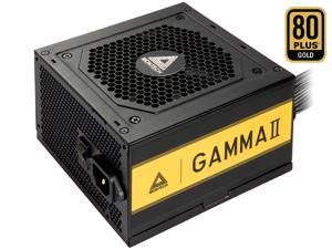 Montech Gamma ll 650W, 80+ Gold Certified PSU, LLC+DC to DC Technology, High Quality Components, 100% Japanese Capacitors, Silent Fan, High Performance, Full Flat Cables, 5 Years Warranty