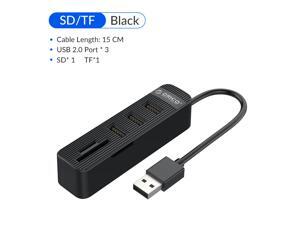 Plugadget 3 Port USB 3.0 2.0 Hub Expander Adapter TF SD Card Reader All In One For PC Computer Plugadget 3 Port USB 3.0 2.0 Hub Expander Adapter TF SD Card Reader All In One For PC Computer