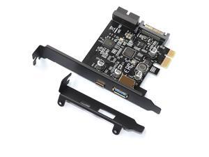 Plugadget PCI-Express PCI-e To USB 3.1 Type-C Riser Post Card PCIe to USB-C 2.4A Fast Charger+19PIN Front USB Miner Expansion Adapter Card Plugadget PCI-Express PCI-e To USB 3.1 Type-C Riser Post Card PCIe to USB-C 2.4A Fast Charger+19PIN Front USB Miner Expansion Adapter Card