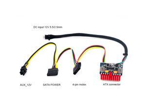 20Pin 12V DC Input 120W Peak Output Realan Mini ITX Pico PSU DC ATX PC Switch DC-DC ATX Power Supply For Computer 20Pin 12V DC Input 120W Peak Output Realan Mini ITX Pico PSU DC ATX PC Switch DC-DC ATX Power Supply For Computer