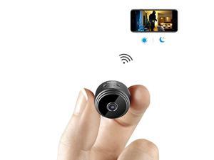 Plugadget Home Security Camera, Wifi Mini Hidden Camera with Motion Detection Night Vision, HD 1080P,  Built-in Battery, 32 G Micro SD Card Included
