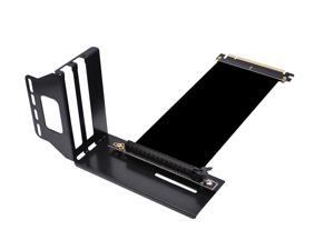 Plugadget Vertical Graphics Card Holder Bracket GPU Mount with High Speed PCIe 3.0 x16 PCIE Riser Cable Plugadget Vertical Graphics Card Holder Bracket GPU Mount with High Speed PCIe 3.0 x16 PCIE Riser Cable