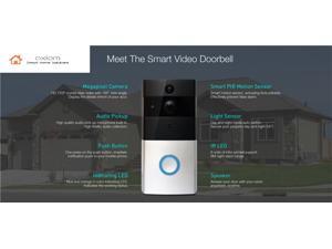 Axiom WiFi smart video Doorbell Camera for home and business with an app (monthly monitoring contract not required) Axiom WiFi smart video Doorbell Camera for home and business with an app (monthly monitoring contract not required)