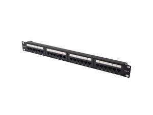 NewYorkCables 24 Port Patch Panel Cat6 | 1U Rackmount or Wall Mount POE 10-Gigabit Ethernet Punch Panel 568A/B Compatible (RJ45 Patch Panel) NewYorkCables 24 Port Patch Panel Cat6 | 1U Rackmount or Wall Mount POE 10-Gigabit Ethernet Punch Panel 568A/B Compatible (RJ45 Patch Panel)