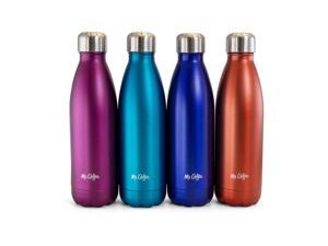 Mr Coffee 4 Piece 169 Ounce Thermal Bottle in Assorted Colors Set of 4 Mr Coffee 4 Piece 169 Ounce Thermal Bottle in Assorted Colors Set of 4