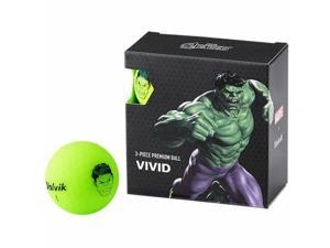 Volvik 6210 Volvik Marvel Golf Balls 4pk-The Hulk