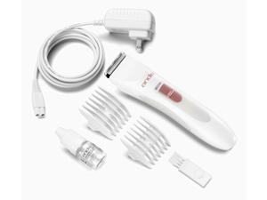 Andis 24630 Women's Lithium-ion Electric Personal Trimmer - Cordless Lightweight 6-piece Home Kit, White