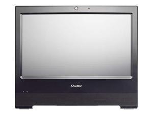 Shuttle X50V7 BLACK All-in-One Barebone PC, Fanless, IP54 Certified, VESA Compatible, No RAM, No HDD/SSD, No OS