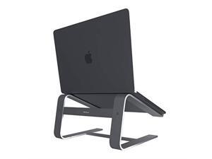 macally aluminum eyelevel laptop stand for home & office desks | fits all notebooks from 10" to 17.3" apple macbook 12" 13" pro air, chromebook, samsung, acer, hp, dell computers space gray macally aluminum eyelevel laptop stand for home & office desks | fits all notebooks from 10" to 17.3" apple macbook 12" 13" pro air, chromebook, samsung, acer, hp, dell computers space gray