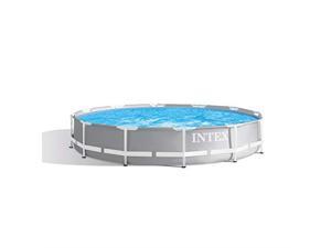 Intex 26711EH 12ft x 30in Prism Frame Above Ground Swimming Pool w/ Pump