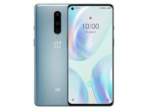 OnePlus 8 5G UW IN2019 128GB + 8GB RAM Factory Unlocked Android Smartphone - Polar Silver - International Version (IN2019) OnePlus 8 5G UW IN2019 128GB + 8GB RAM Factory Unlocked Android Smartphone - Polar Silver - International Version (IN2019)