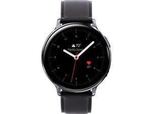 Samsung Original Galaxy Watch Active2 w/; auto Workout Tracking, and pace Coaching Enhanced Sleep Tracking Analysis Stainless Steel CASE and Leather Band (International Model) (Silver, 44mm) Samsung Original Galaxy Watch Active2 w/; auto Workout Tracking, and pace Coaching Enhanced Sleep Tracking Analysis Stainless Steel CASE and Leather Band (International Model) (Silver, 44mm)