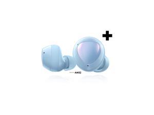 Samsung Galaxy Buds+ Plus, True Wireless Earbuds w/improved battery and call quality (Wireless Charging Case included), Cloud Blue– US Version Samsung Galaxy Buds+ Plus, True Wireless Earbuds w/improved battery and call quality (Wireless Charging Case included), Cloud Blue– US Version