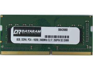 DATARAM HIGH Performance 8GB DDR4 PC4-19200 2400MHz 260PIN SO DIMM Memory RAM DATARAM HIGH Performance 8GB DDR4 PC4-19200 2400MHz 260PIN SO DIMM Memory RAM