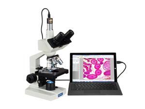 OMAX 40X-2000X Lab Trinocular Compound LED Microscope with 1.3MP Camera OMAX 40X-2000X Lab Trinocular Compound LED Microscope with 1.3MP Camera