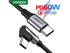 Ugreen USB Type-C to USB C Cable for Samsung S9 S8 Plus PD 60W Fast Charge Quick Charge 4.0 USB C Cable for Macbook Pro USB Cord (1pcs) Ugreen USB Type-C to USB C Cable for Samsung S9 S8 Plus PD 60W Fast Charge Quick Charge 4.0 USB C Cable for Macbook Pro USB Cord (1pcs)